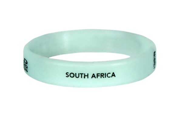 ICC Official Cricket World Cup South Africa Team Merchandise Glow in The Dark Hand Band