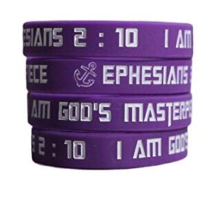 Uday Traders Christian Wrist Band(I am Gods MasterPiece)
