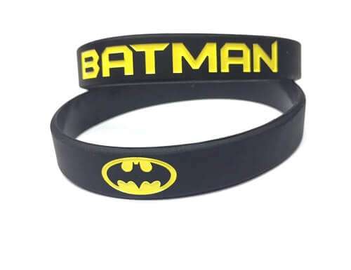 batman rubber wristbands